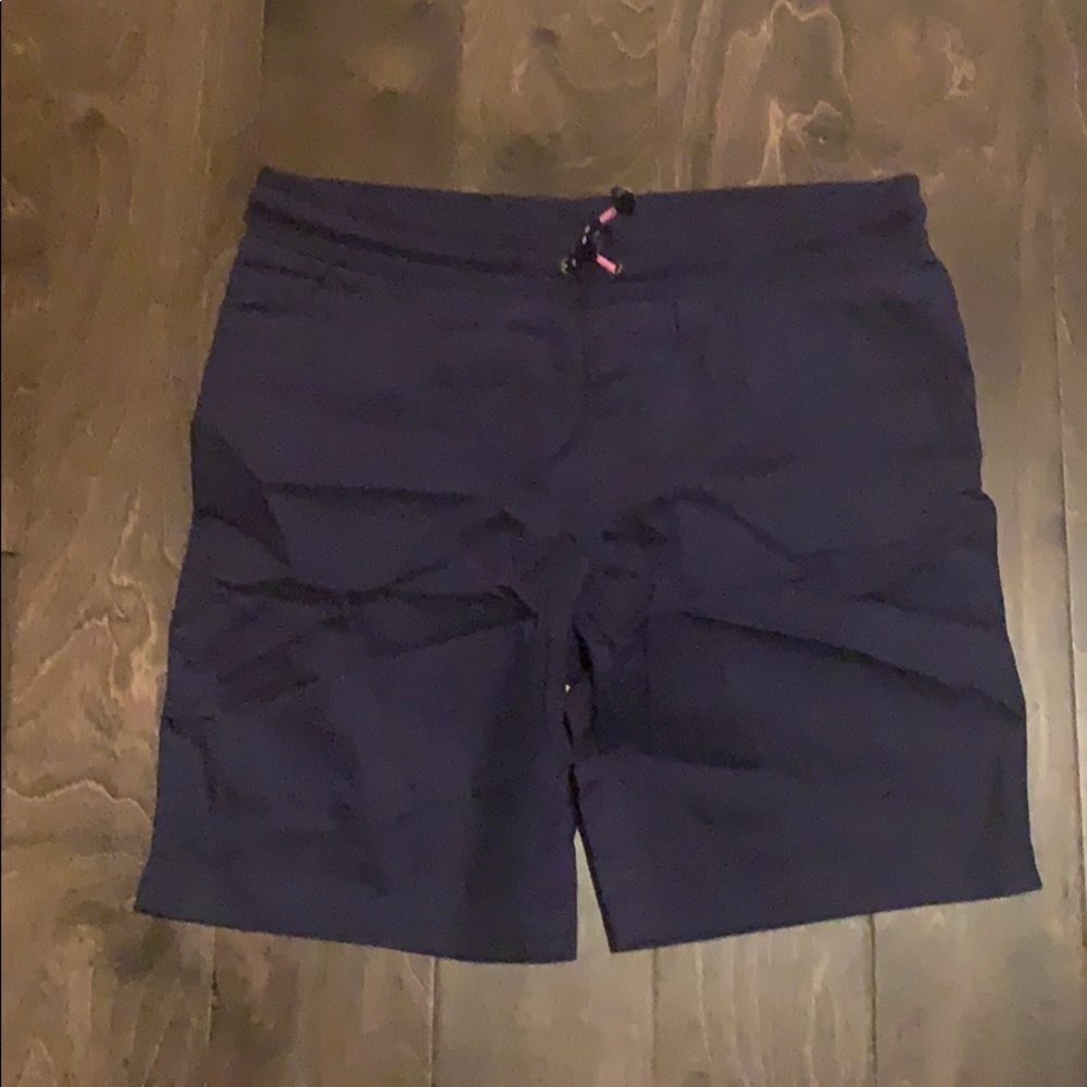 Girls shorts, navy blue